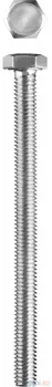 Болт ГОСТ 7798-70, M6 x 80 мм, 5 кг, кл. пр. 5.8, оцинкованный, ЗУБР