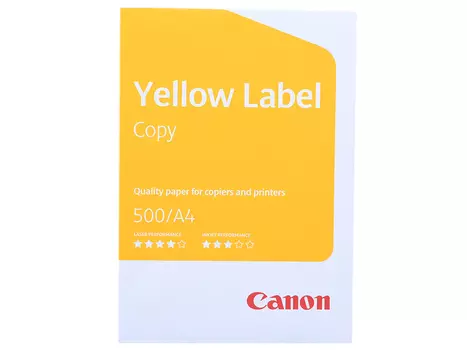 Бумага Canon Yellow Label Copy A4/80г/м2/500л.
