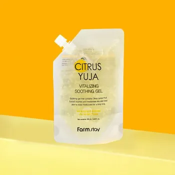 Farmstay Citrus Yuja Vitaalizing успокаивающий гель (3 варианта) 1PCS