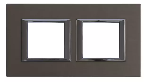 HA4802M2HBR Рамка Axolute Квадрат Бронза 2+2 модуля Bticino