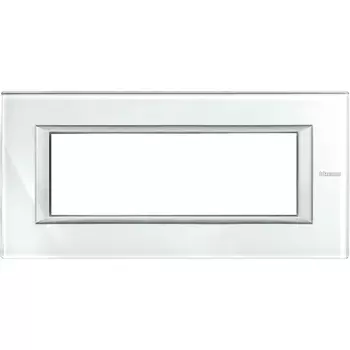 HA4806VSW Рамка Axolute Квадрат Whice 6 модулей Bticino