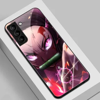 Demon Slayer Kimetsu No Yaiba Kamado Nezuko For Samsung Galaxy A60 A31 A51 A71 A52 A32 4G 5G A50 A70 Glass Phone Case Cover A50