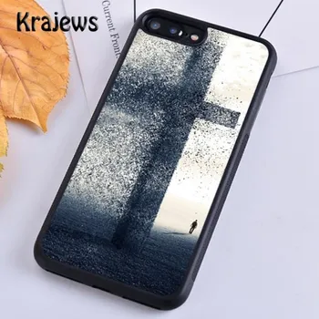 Чехол для телефона Krajews «Библия Иисус Христос с христианским крестом» для iPhone 14 5 6s 7 8 plus XR XS 11 12 13 pro max Samsung S21 S22 iPhone 6plus