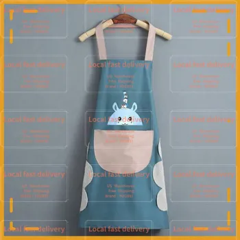 Местный фартук Devery School Tops 1 шт., масло- и водонепроницаемый, кухонный фартук с карманами, легко чистится, кухня, дом, товары для дома Рождество
