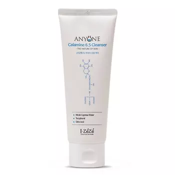 IZEZE Очищающий гель для чувствительной кожи Anyone Calamine 6.5 Cleanser 120.0