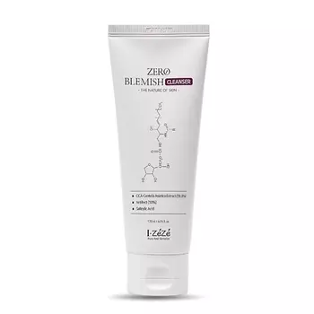 IZEZE Пенка для умывания для проблемной кожи Zero Blemish Cleanser 120.0
