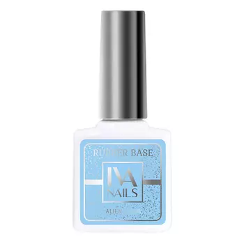 IVA NAILS Каучуковая база для гель-лака ALIEN GLASS