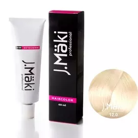 J.MÄKI PROFESSIONAL Краситель для волос 12.0 Суперблонд натуральный