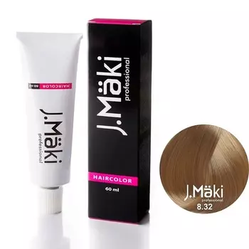 J.MÄKI PROFESSIONAL Краситель для волос 8.32 Бежевый светло-русый