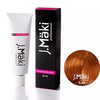 J.MÄKI PROFESSIONAL Краситель для волос 9.44 Интенсивный медный блондин