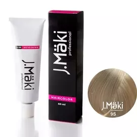 J.MÄKI PROFESSIONAL Краситель для волос 9S Песочный блондин