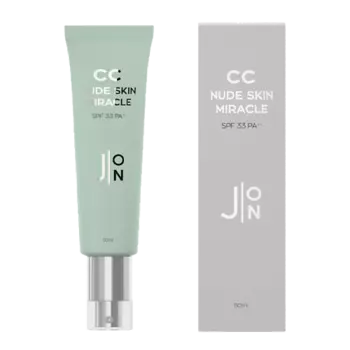 J:ON Корректирующий СС крем CC NUDE SKIN MIRACLE SPF 33 PA++