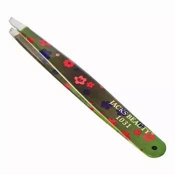 JACKS.BEAUTY Пинцет для бровей скошенный