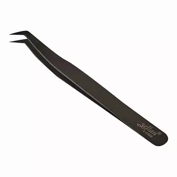 JACKS.BEAUTY Пинцет для наращивания ресниц "сапожок" L ручная заточка