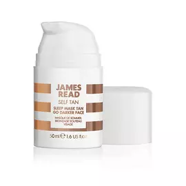 JAMES READ Self Tan Ночная маска для лица уход и загар темная SLEEP MASK FACE TAN - DARK 50.0