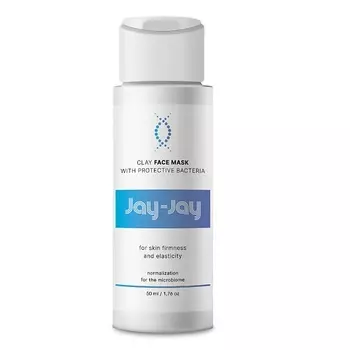 JAY-JAY Глиняная маска с бактериями-протекторами для эластичности и упругости кожи 50.0
