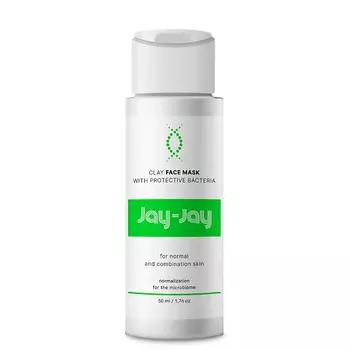 JAY-JAY Глиняная маска с бактериями-протекторами для нормальной и комбинированной кожи 50.0