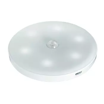 JAZZWAY Светильник с датчиком движения TS8-L1W-Accu, PIR датчик , бел цвет