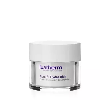 IVATHERM Увлажняющий крем для чувствительной, сухой и очень сухой кожи Aquafil Hydra Rich 50.0