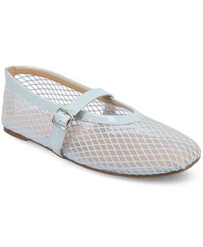 Женские балетки Casha Mesh Mary Jane Journee Collection, синий