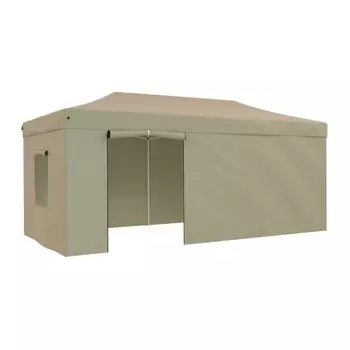 Тент садовый Helex 4362 3x6х3 м, полиэстер, бежевый