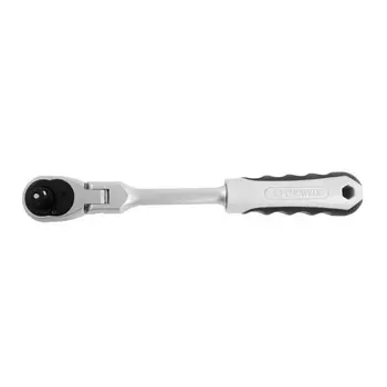 Трещоточная рукоятка Thorvik S1R472 054088 с шарниром 1/4"DR, 72 зубца