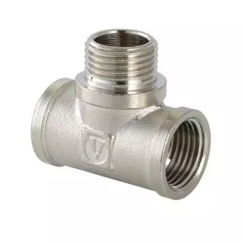 Тройник Valtec с переходом на НР 1/2" ВР-НР-ВР VTr.132.N.0004