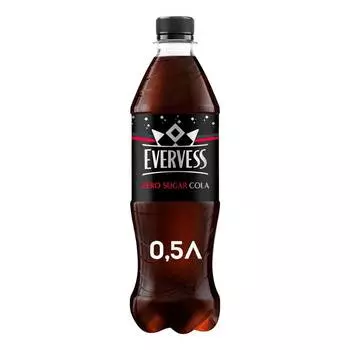 Вода газированная Evervess Кола б/с 0,5 л