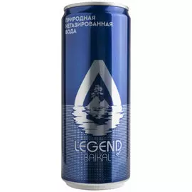 Вода питьевая Legend of Baikal глубинная негазированная 330 мл