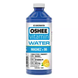 Вода витаминизированная Oshee Magnez со вкусом Лимона и Апельсина без газа, 0,555 л