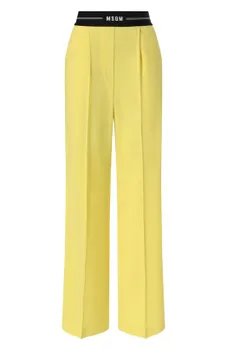 Шерстяные брюки MSGM