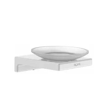 Мыльница Rose RG1803C белый