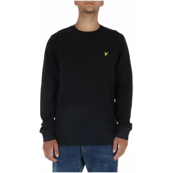 Свитшот мужской Lyle & Scott хлопковый, черный