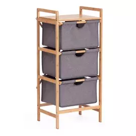 Этажерка с корзинами TC 44x33x96 см натуральный
