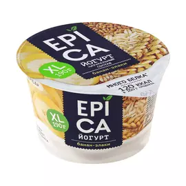 Йогурт Epica с бананом и злаками 4,9% 190 г