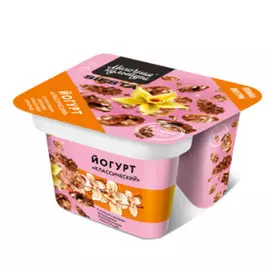 Йогурт Молочная культура с кукурузными хлопьями в шоколадной глазури 130 г