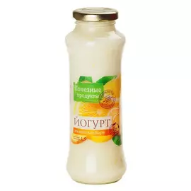Йогурт Полезные продукты Лимон-имбирь 1,5% 250 г
