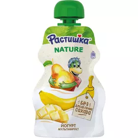 Йогурт Растишка Nature Мультифрукт с 3 лет 3,5% 70 г