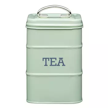 Ёмкость для чая Kitchen Craft Living Nostalgia green 17х11 см