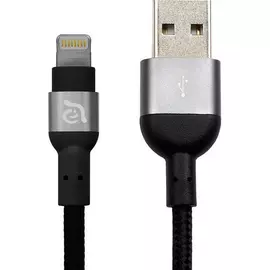 Кабель Adam Elements Premium Aluminum USB - Lightning 0,2 м Grey