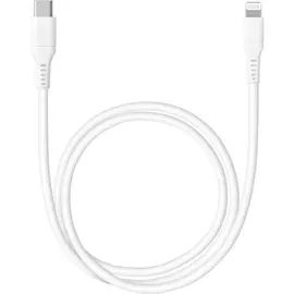 Кабель Deppa USB-C - Lightning 1,2 м белый