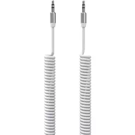 Кабель Red Line Spiral jack 3,5 mm 1,2 м белый