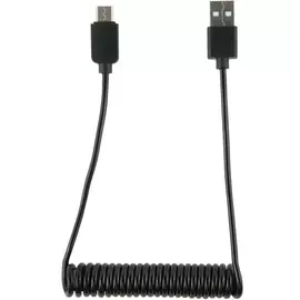 Кабель Red Line Spiral USB - Type-C 1,2 м черный
