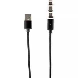 Кабель Red Line USB - USB Lightning, micro-USB, USB-Type C 1 м черный