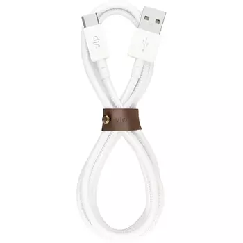 Кабель VLP Nylon Cable USB A - USB C белый