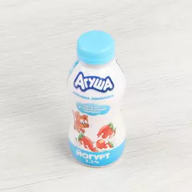 Йогурт Агуша Я Сам! с клубникой и земляникой 2,2% 200 г