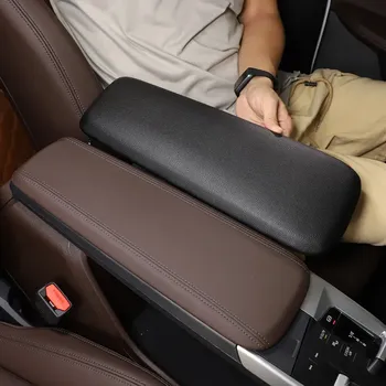 Подлокотник из черной АБС-кожи для BMW X1 U11 2023-2024
