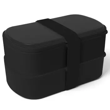 Ланч-бокс с приборами 1 л Smart Solutions Food Time чёрный