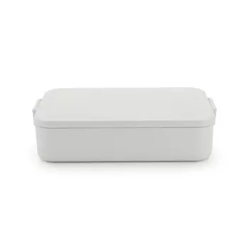 Ланчбокс-бенто 2 л Brabantia Make & Take светло-серый