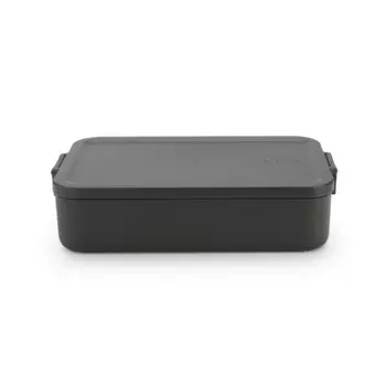 Ланчбокс-бенто 2 л Brabantia Make & Take тёмно-серый